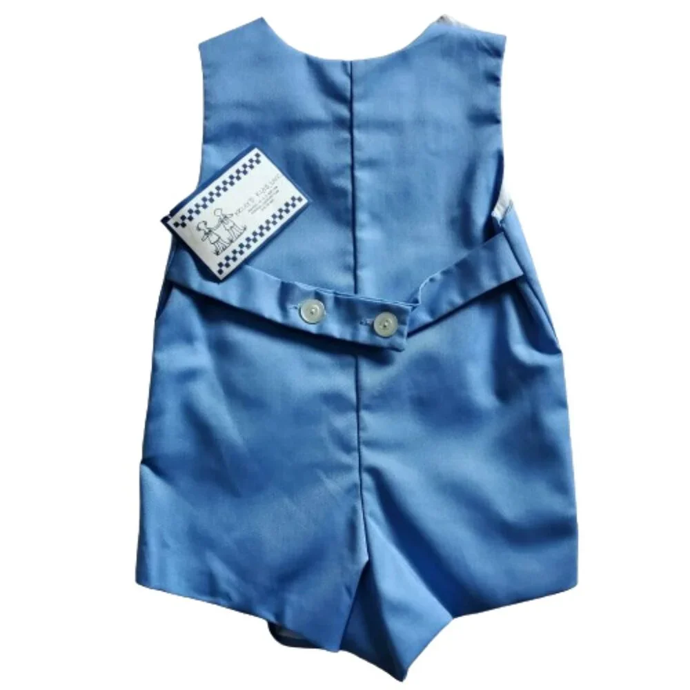 NWT Kelly's Kids Monogramed T.J. Shortalls - Size 3